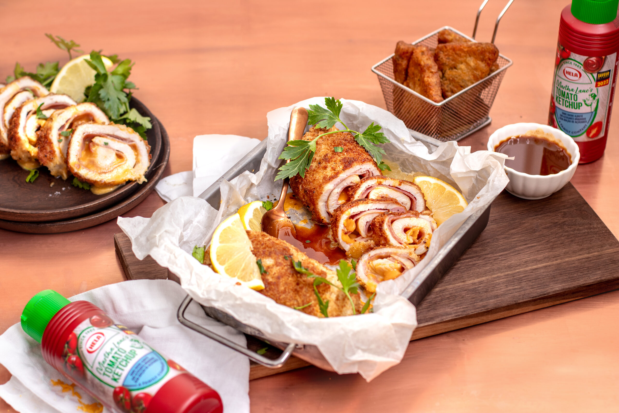 Recipe cordon-bleu rolls