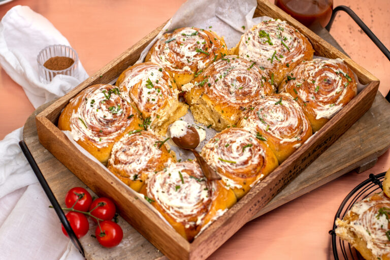 Recipe Savory Cinnamon Rolls